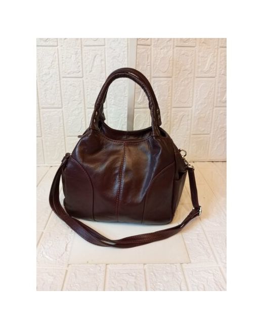 Elena leather bag Сумка кросс-боди повседневная внутренний карман регулируемый ремень