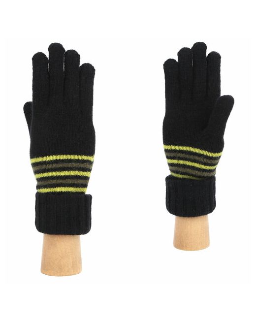 Fabretti Перчатки демисезон/зима шерсть утепленные размер 7 черный