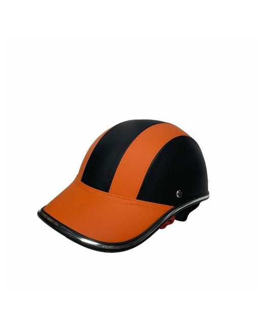 Пилотмаркет Кепка шлем зимняя размер OneSize оранжевый черный