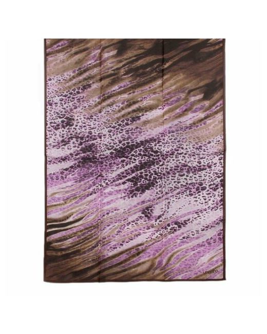Ungaro Палантин натуральный шелк 180х70 см розовый