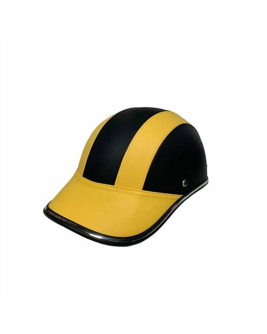 Пилотмаркет Кепка шлем зимняя размер OneSize черный желтый