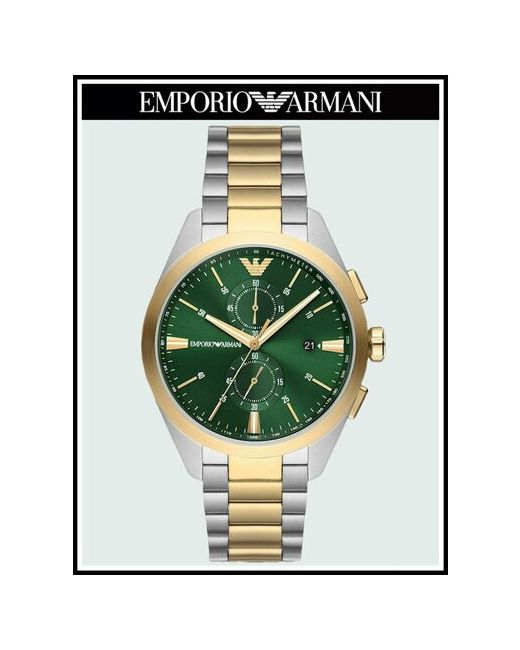 Emporio Armani Наручные часы наручные золотые кварцевые оригинальные серебряный золотой