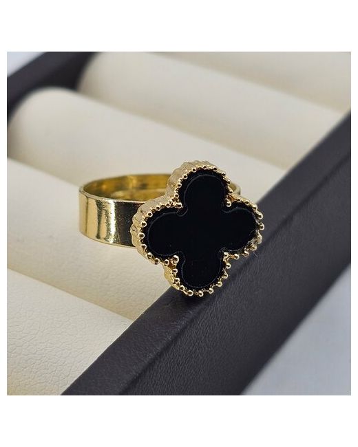 Royal Jasmine Кольцо помолвочное клевер кольцо золочение искусственный камень безразмерное черный