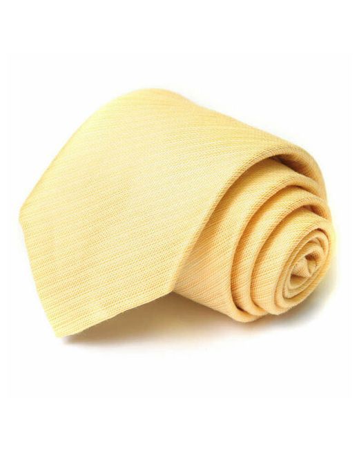 Céline Галстук натуральный шелк лен в полоску для желтый