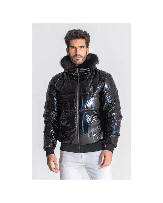 Gianni Kavanagh куртка демисезон/зима стеганая несъемный капюшон карманы манжеты размер