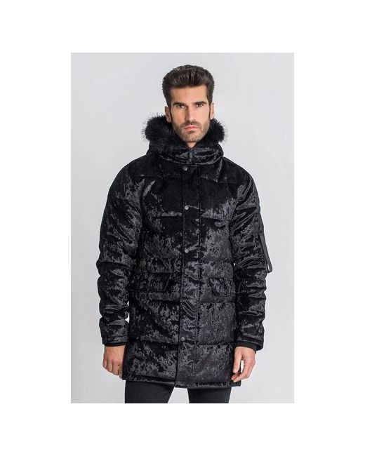 Gianni Kavanagh куртка демисезон/зима силуэт прямой капюшон карманы манжеты размер