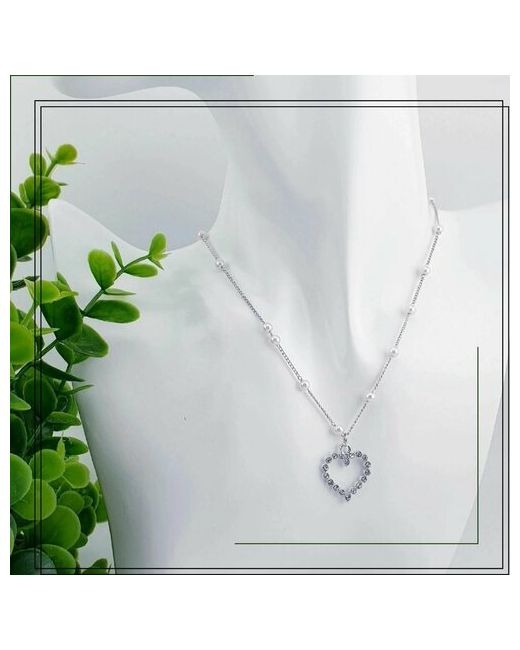 Aneli Jewelry цепочка чокер ожерелье на шею с подвеской сердцем
