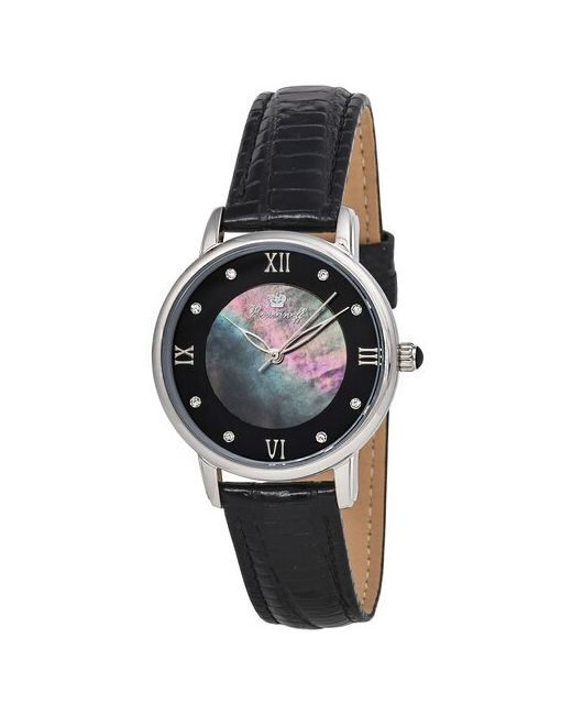 Romanoff Наручные часы Модель 40546/1G3BL серебряный черный