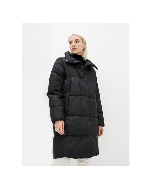 Baon куртка демисезон/зима силуэт прямой стеганая карманы подкладка размер черный