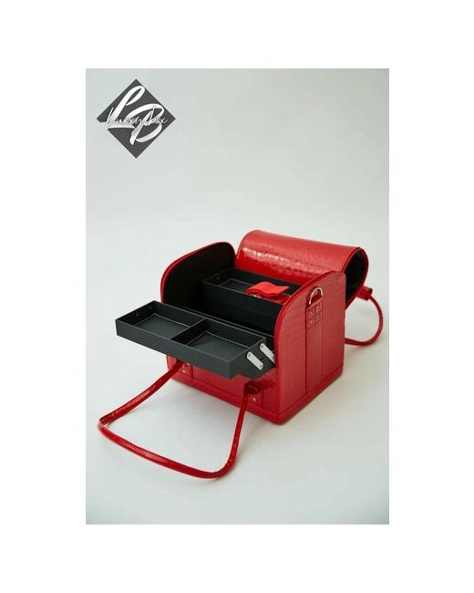 Luxxy box Бьюти-кейс экокожа 30х25 мультиколор