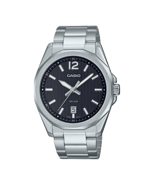 Casio Наручные часы MTP-E725D-1A серебряный серый