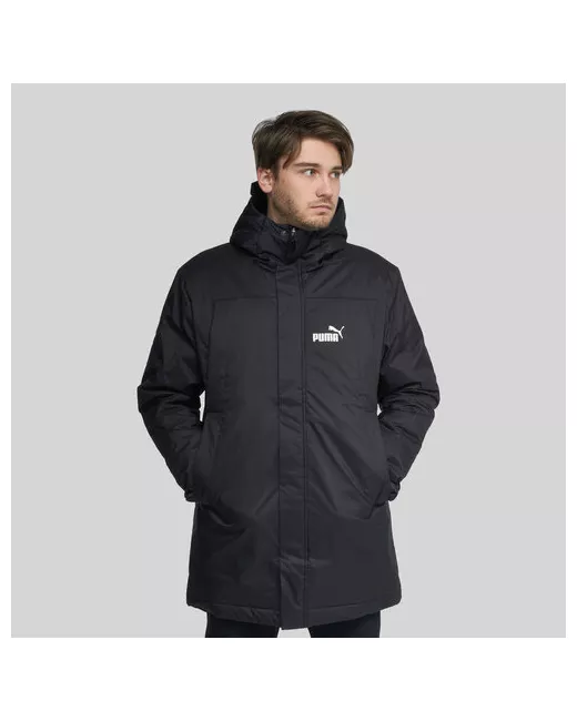 Puma куртка демисезон/зима несъемный капюшон карманы размер
