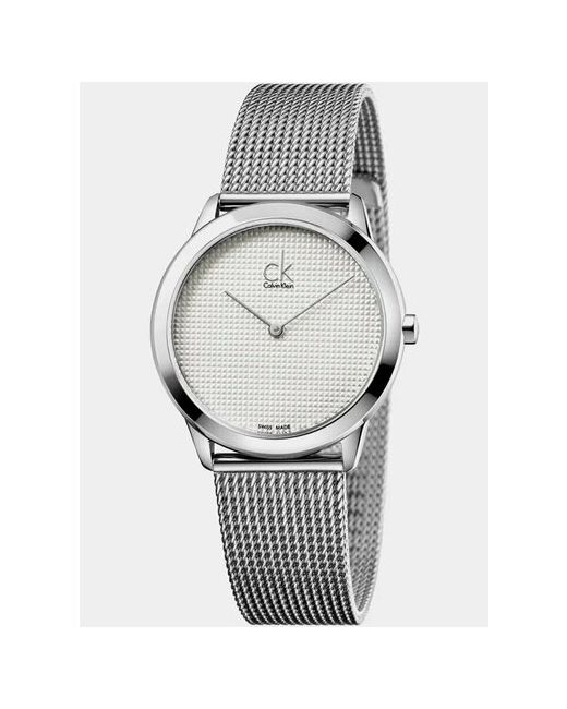 Calvin Klein Наручные часы K3M2212Y кварцевые водонепроницаемые серебряный