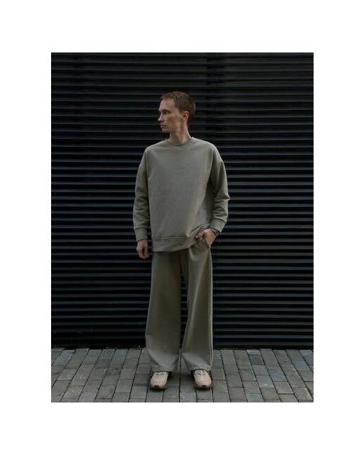 Zemphis Костюм свитшот и брюки карманы утепленный размер OneSize