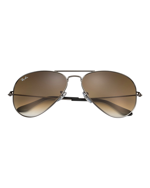 Ray-Ban Солнцезащитные очки RB 3025 004/51 авиаторы оправа складные с защитой от УФ градиентные серебряный