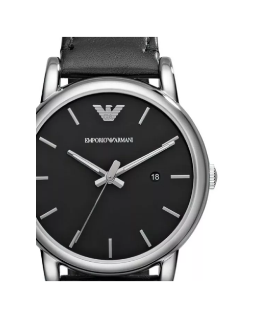 Emporio Armani Наручные часы AR80058 черный серебряный