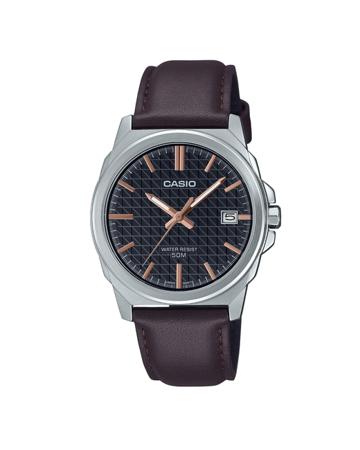 Casio Наручные часы MTP-E720L-5A коричневый серебряный