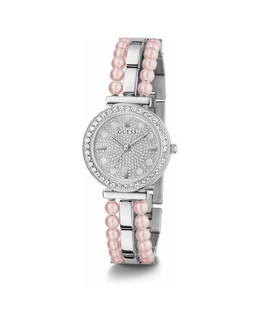 Guess Наручные часы наручные GW0531L1 серебряный розовый