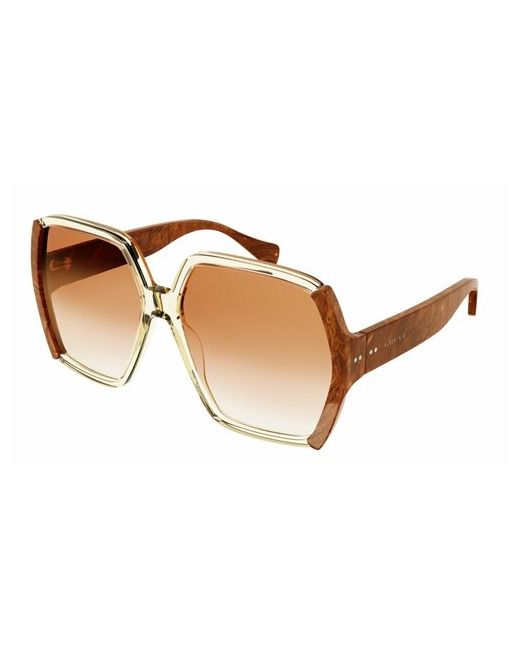 Gucci Солнцезащитные очки GG1065S 001 прямоугольные