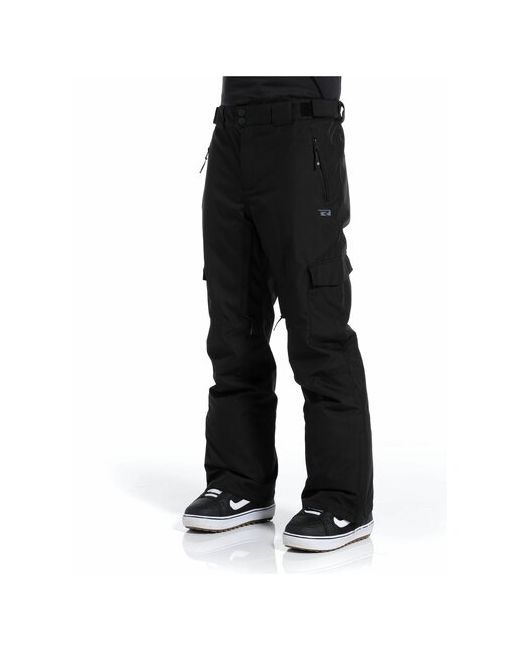 Rehall брюки для сноубординга подкладка карманы регулировка объема талии водонепроницаемые размер черный