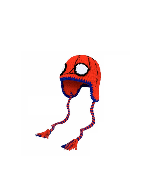 Spider Man Шапка демисезон/зима шерсть утепленная размер 48/56