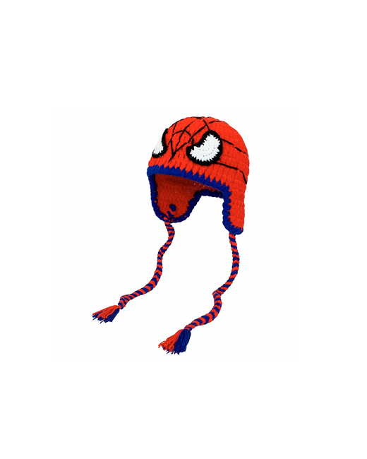 Spider Man Шапка демисезон/зима шерсть утепленная размер 48/54