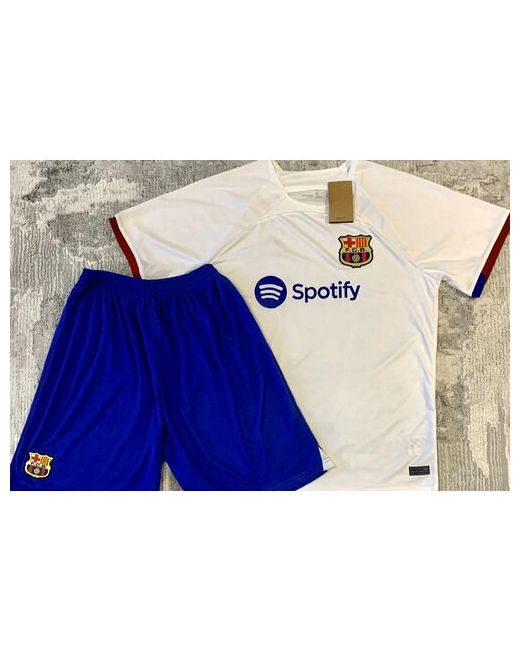 Спорт Стиль Форма футбольная шорты и футболка размер синий