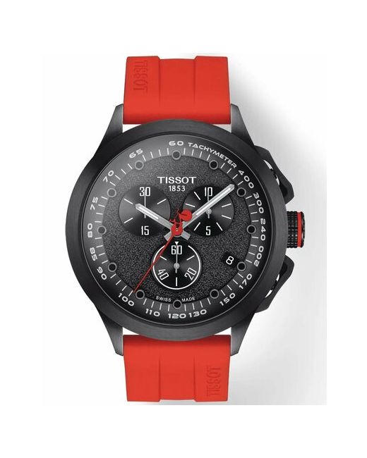 Tissot Наручные часы швейцарские T-Race Cycling Tour De France 2023 T1354173705104 T135.417.37.051.04 красный черный