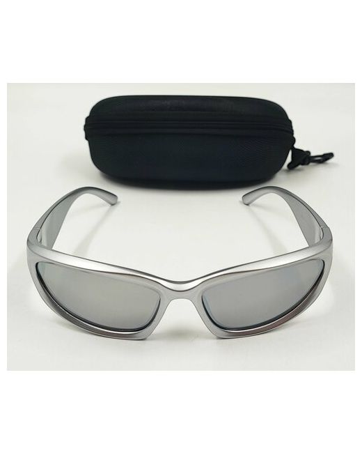 Unelma Солнцезащитные очки оправа спортивные зеркальные для черный