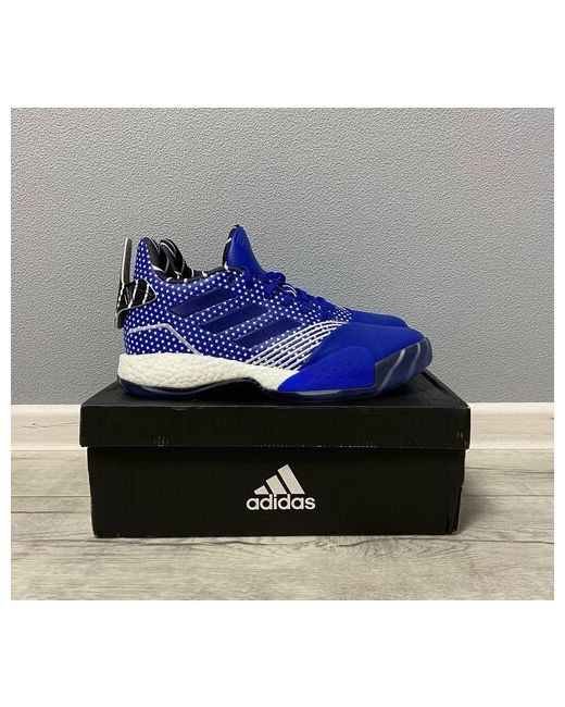 Adidas Кроссовки G26951 баскетбольные полнота 10 низкие размер 8UK синий