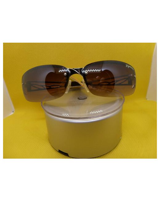 Hongyunma Солнцезащитные очки 8219 овальные складные с защитой от УФ градиентные