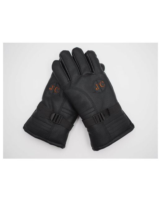 Без бренда Перчатки П04 зимние непромокаемые универсальный размер черный матовый