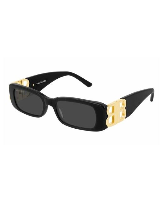 Balenciaga Солнцезащитные очки BB0096S 001 прямоугольные оправа