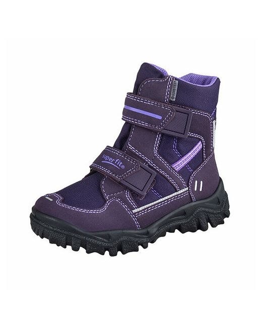 Superfit Ботинки демисезон/зима натуральный нубук размер фиолетовый бордовый