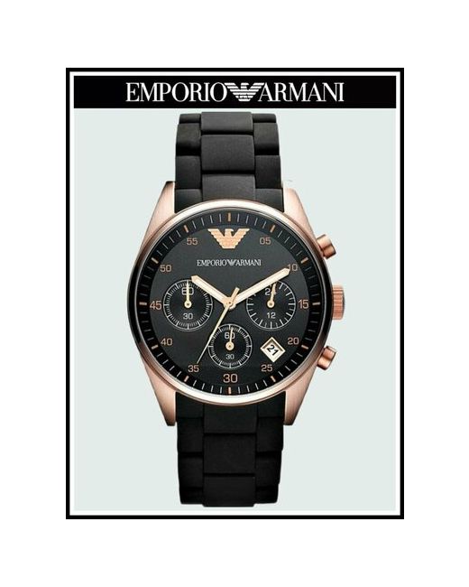 Emporio Armani Наручные часы Часы Женские Белые Sportivo с хронографом