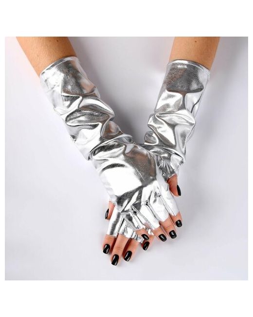 Ma.brand Карнавальный аксессуар-перчатки без пальцев