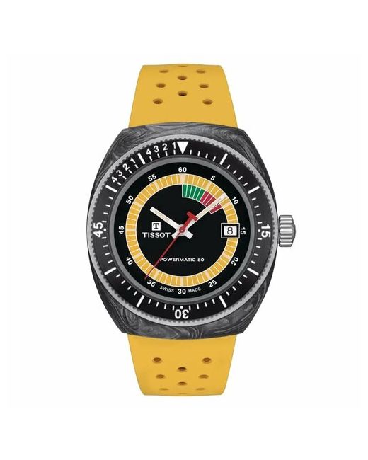 Tissot Наручные часы швейцарские Sideral S Powermatic 80 T1454079705700 T145.407.97.057.00 серебряный черный