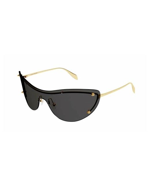 Alexander McQueen Солнцезащитные очки AM0413S 001 прямоугольные оправа