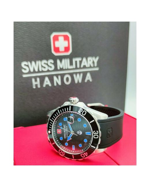 Swiss Military Hanowa Наручные часы Часы наручные Offshore Diver II SMWGH2200303. Кварцевые для производства Швейцарии