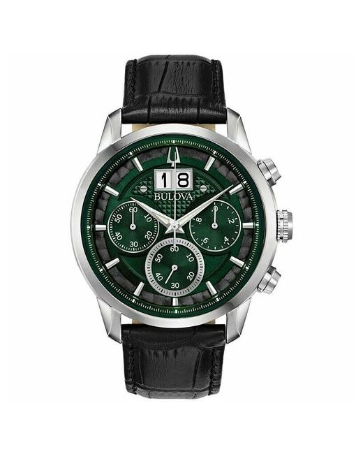 Bulova Наручные часы Часы 96B310 черный зеленый