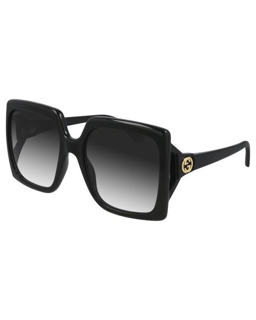 Gucci Солнцезащитные очки GG0876S 001 прямоугольные оправа