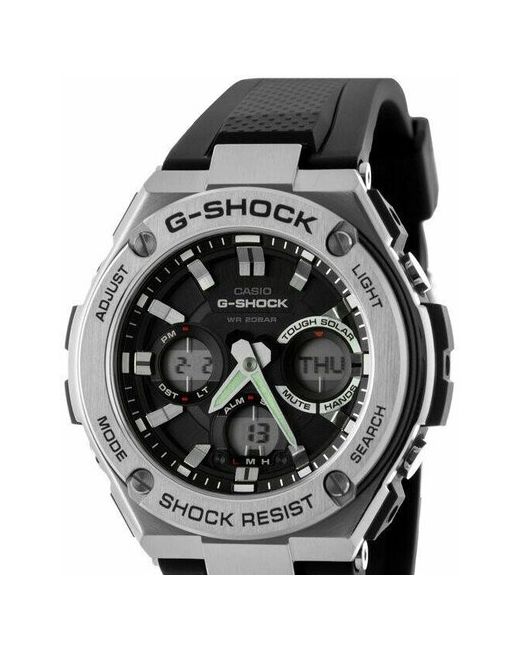 Casio Наручные часы Часы GST-S110-1A серебряный черный