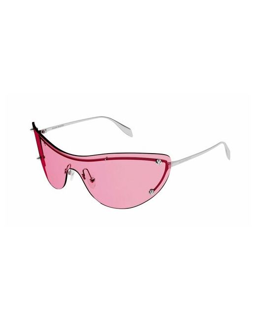 Alexander McQueen Солнцезащитные очки AM0413S 003 прямоугольные оправа
