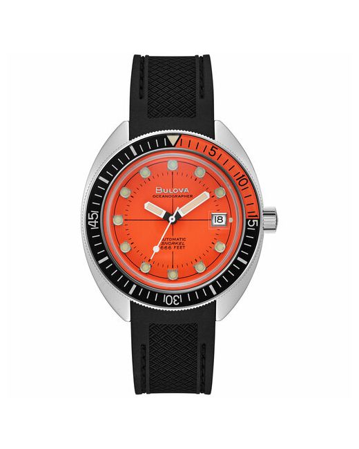 Bulova Наручные часы Часы 96B350 черный оранжевый