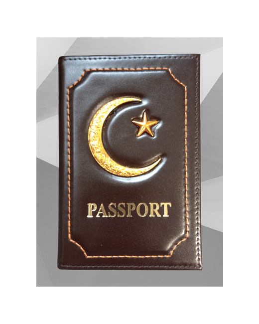 Не определен Обложка для паспорта экокожа отделение карт бордовый золотой