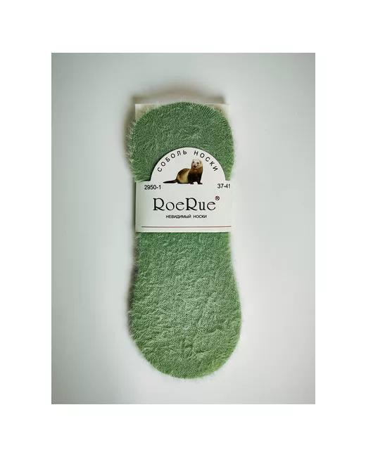 RoeRue носки укороченные бесшовные размер зеленый