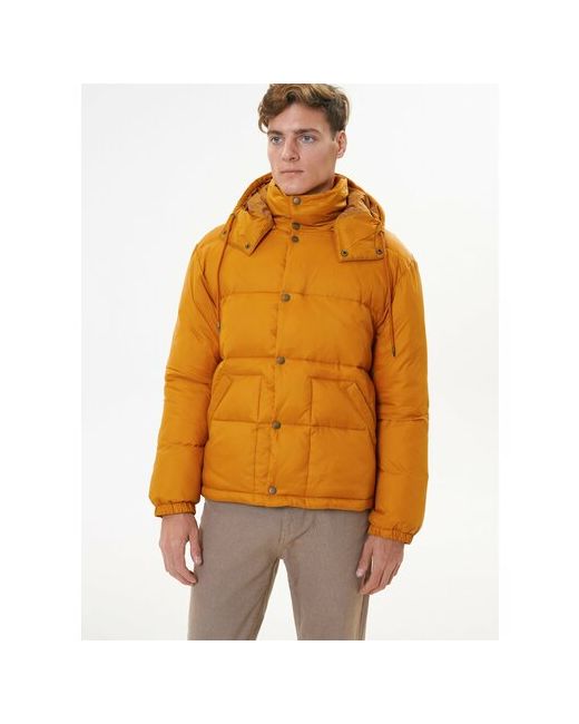 Vosq куртка зимняя силуэт прямой размер XXL горчичный
