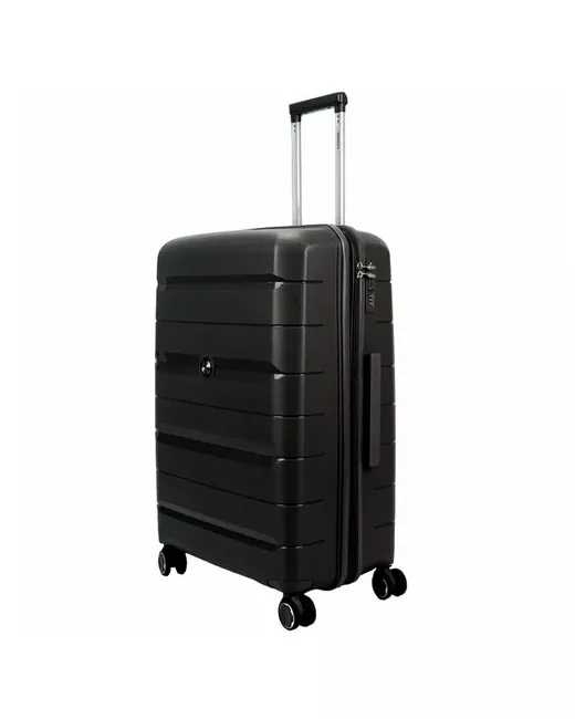 Ambassador Умный чемодан увеличение объема опорные ножки на боковой стенке ребра жесткости водонепроницаемый 120 л размер