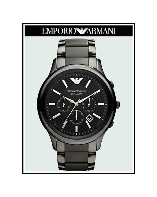 Emporio Armani Наручные часы черный