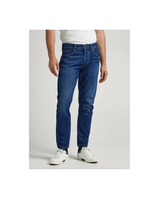 Pepe Jeans London Джинсы полуприлегающий силуэт средняя посадка размер 30/32